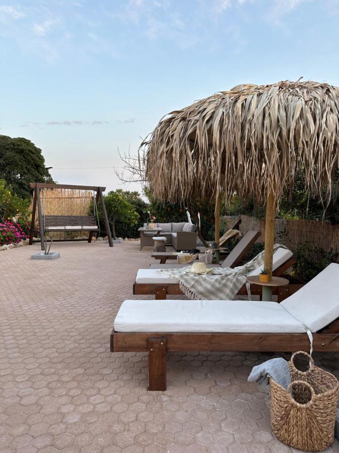 Villa Aspasia With Private Jacuzzi - Oasis Resort Kokkinos Pyrgos Dış mekan fotoğraf